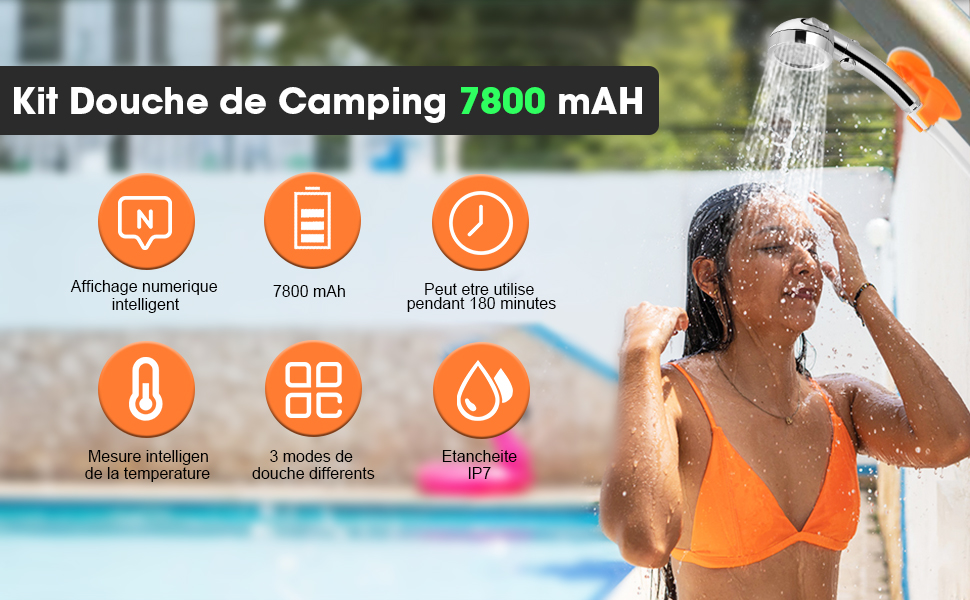 Douche de Camping