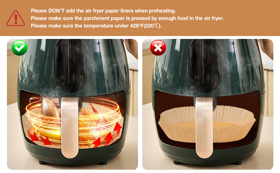 Papier Sulfurisé Air Fryer