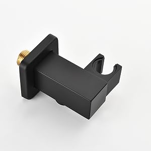 LNXGJJ Support Pommeau de Douche Noir