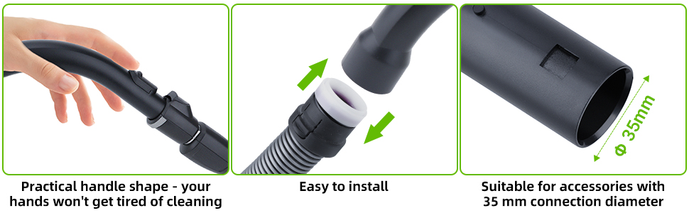 install 35 mm tube