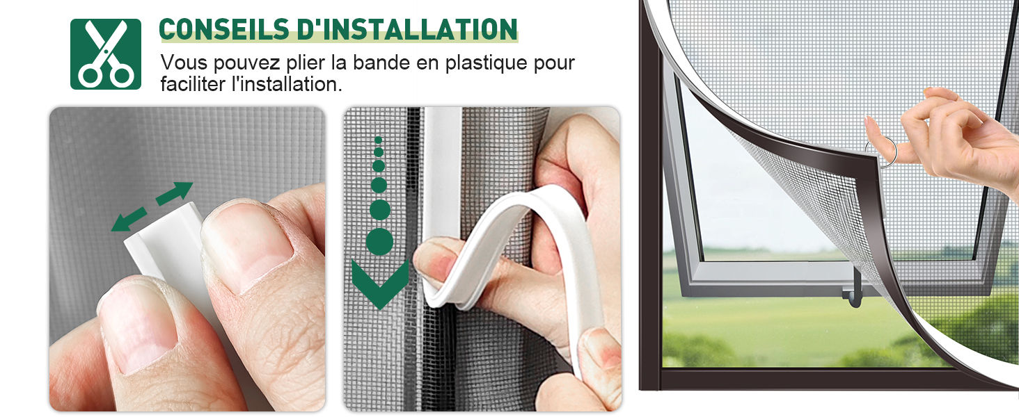 moustiquaire fenetre magnetique
