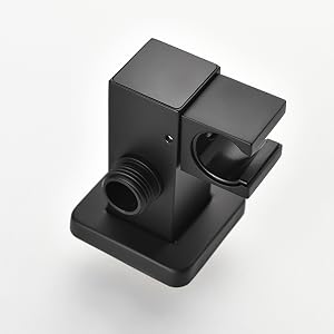 LNXGJJ Support Pommeau de Douche Noir
