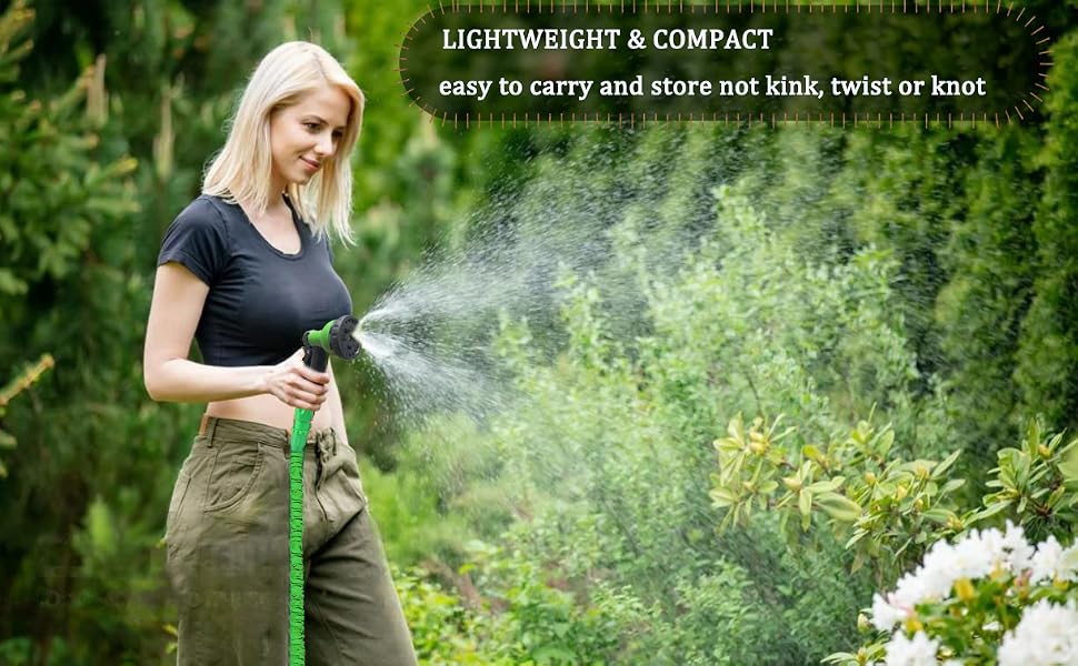 Tuyau flexible de 100 m, tuyau d'arrosage extensible