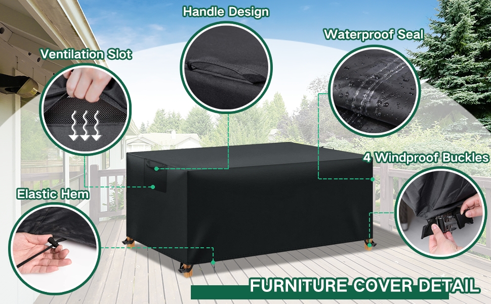 Housse Table de Jardin