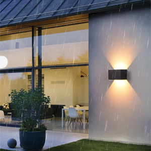 LED Applique Murale intérieur/Extérieur,24W 3000K blanc chaud