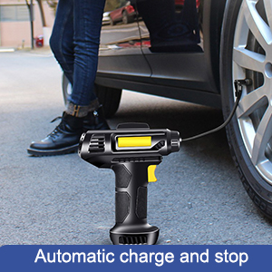 cordless tyre inflator air compressor