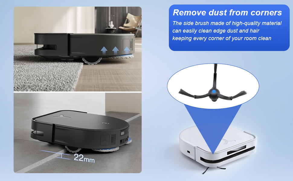 rechange pour Ecovacs Deebot X5 Omni, X5 Pro