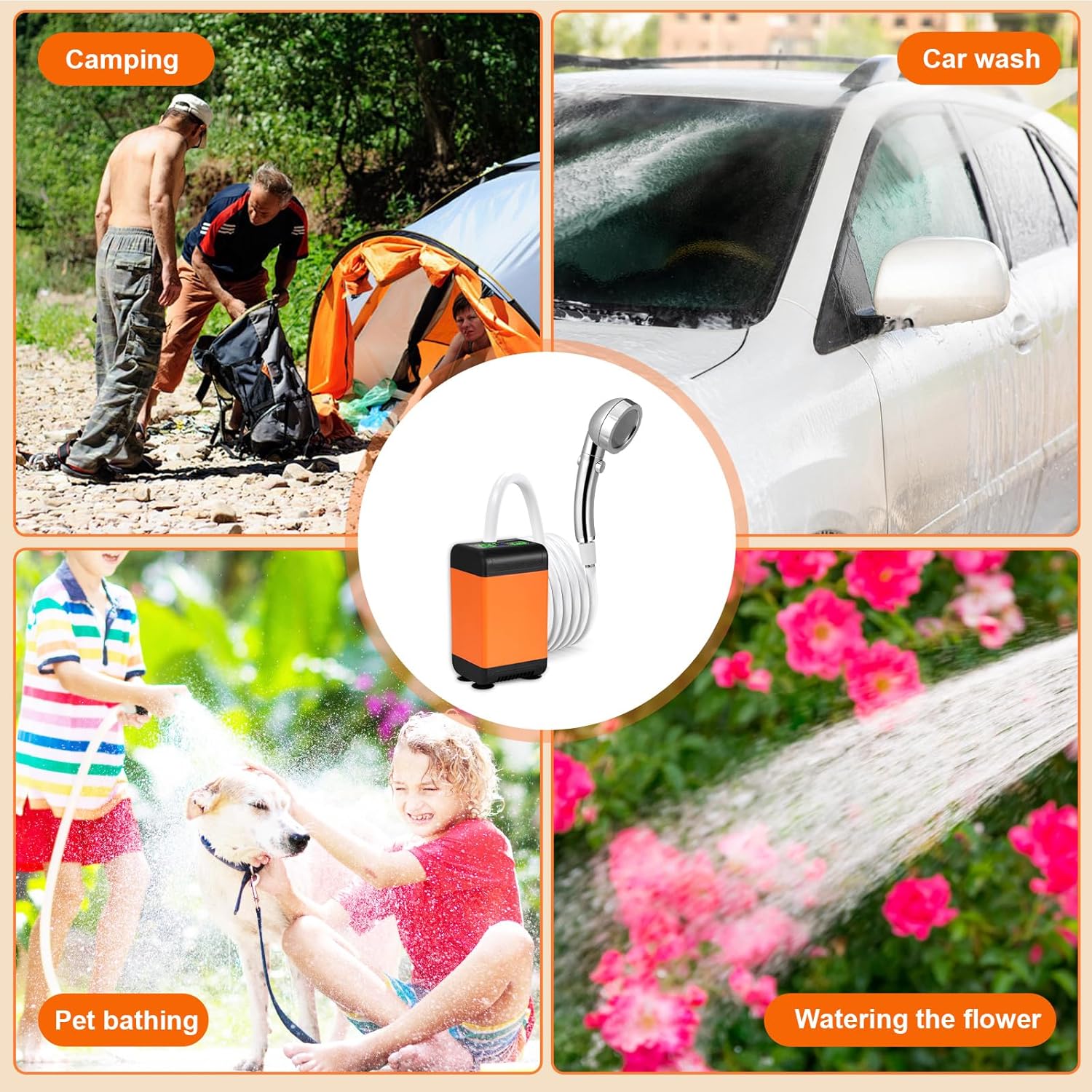 Douche de Camping