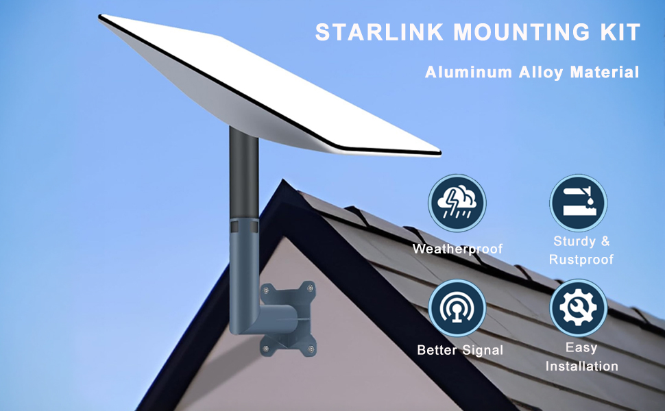 Yunir Satellite Internet Roof Mount
