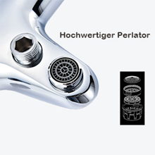 Robinet Thermostatique Bain Douche avec Bouton Sécurisé à 38°C, Thermostatique de Baignoire