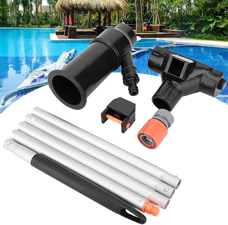 Piscine Aspirateur à Jet de Bassin de Spa 5 tranches de Poteau Outil d'entretien Hoover Clean