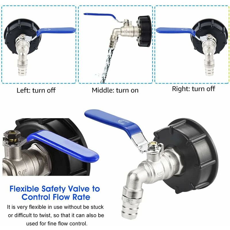 Adaptateur de réservoir IBC