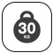 Charge maximale 30Kg