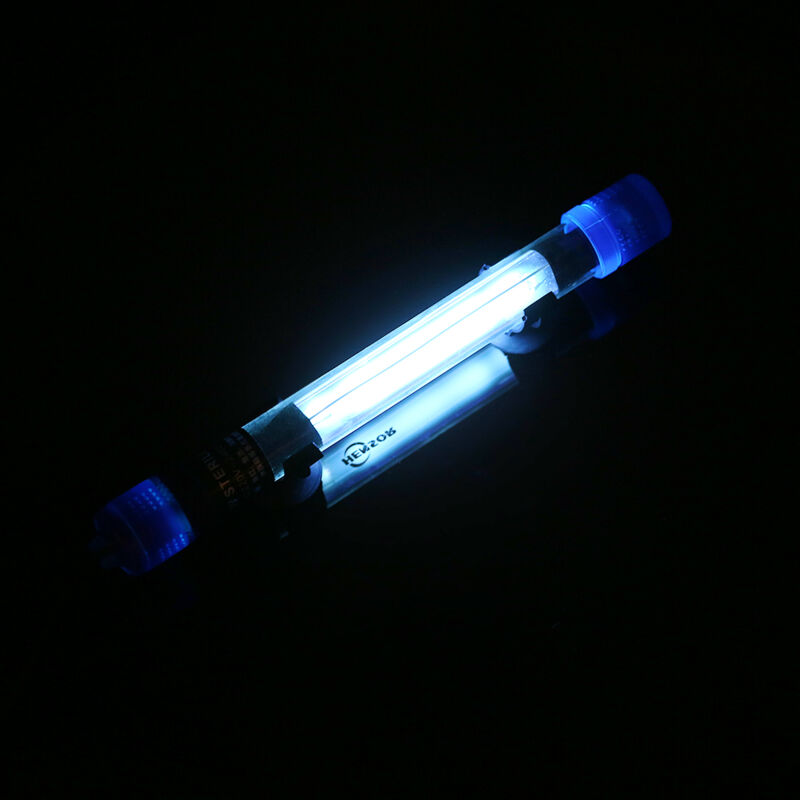 Lampe de stérilisation à lumière UV submersible 7 W pour traitement de désinfection de l'eau des étangs d'aquarium