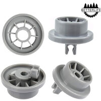 Set mit 4 Geschirrspülerrollen für den Unterkorb, Rollen für Siemens, Bosch 165314 BETTERLIFE Geschirrspüler