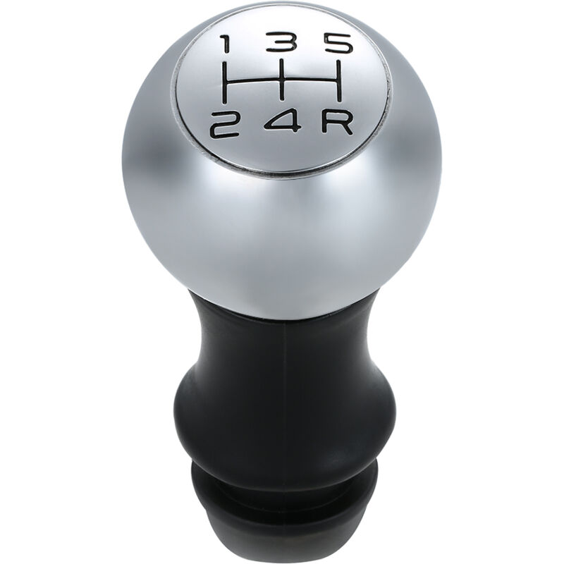 Pommeau de levier de vitesse chromé, adaptateur de levier de vitesse manuel à 5 vitesses, adapté pour Peugeot 106 206 207 306 307 407 408 508 807