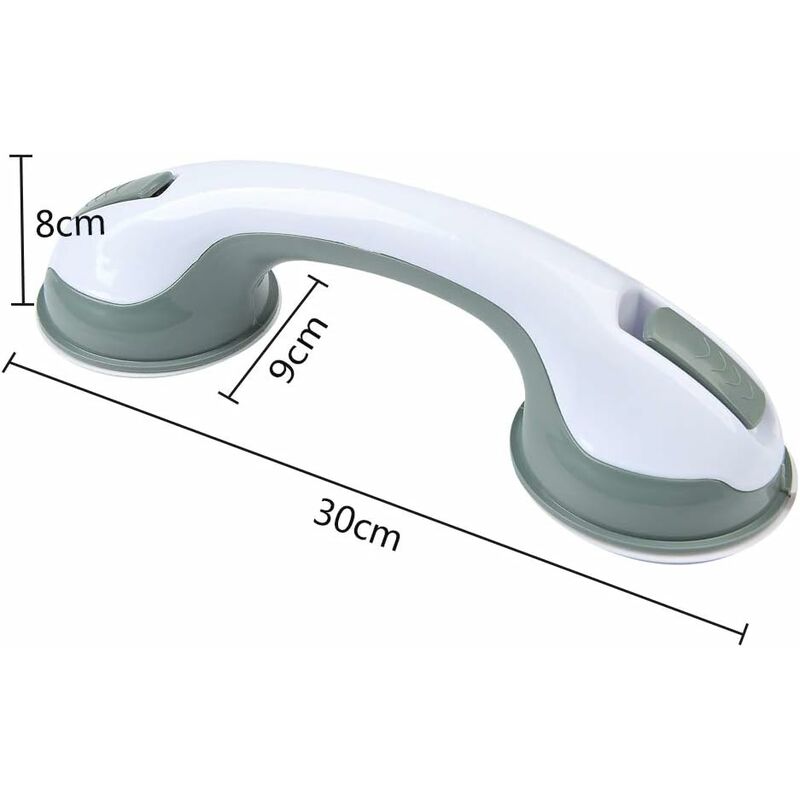 2 Barres D'appui Murales Pour La Salle De Bains Avec Ventouses Pour Des Poignées De Bain Sûres Pour Les Personnes âgées - Aucun Perçage N'est Nécessaire -Promos Matériel Boutique AAHKMJXYDAFdJAOAIMEbOAchMsjc3QZBtjSFHA9dqEpXPa1YmK4 kor0CUUL6