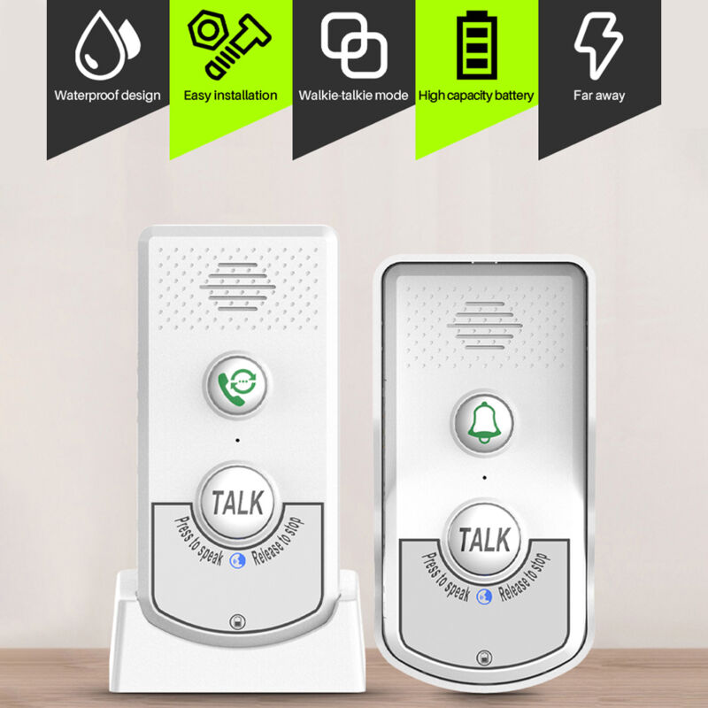 Interphone sans fil rechargeable intelligent