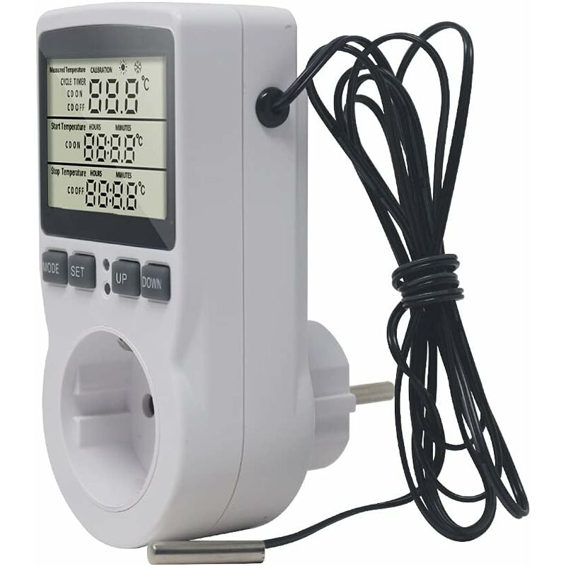 Prise Thermostat Regulateur De Température Numérique Chauffage Refroidissement Avec Sonde, LCD Prise Contrôleur De Température Minuteur Pour Aquarium Incubateur Serre -Legrand || Schneider® Soldes Boutique AAHKMJXYDAFdJAOAIMEbOAchMsjc3QZBtjSFHA9dqEpXPa1YmK4 kor0CUUL6 d8wCZkBrsFuaSbaYUs0i4 J EDbR9yU38ORFgfksoMM7A6gLoL hR2INovKiVjS0oAUeg=