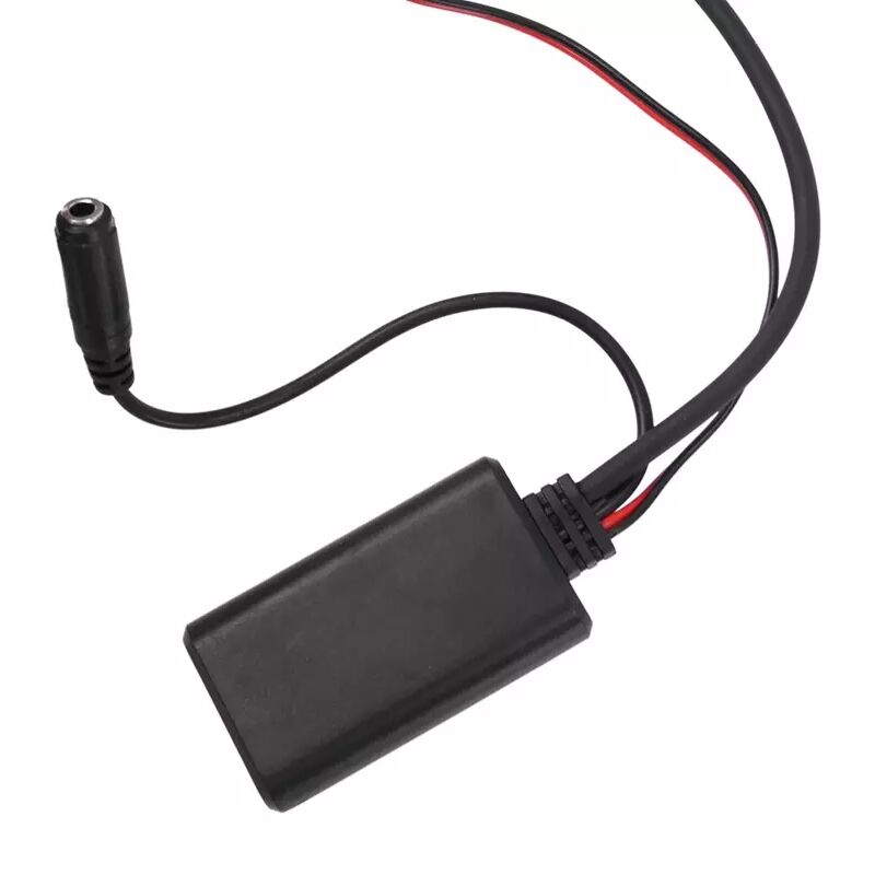 Autoradio Bluetooth Musique AUX Câble Adaptateur Mains Libres Kit de Harnais pour BMW E60 E63 E90 E91, Noir pratique - 5