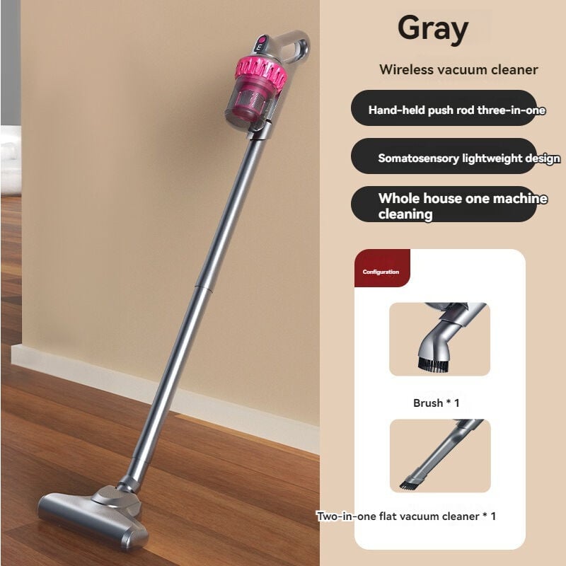 LIFCAUSAL Aspirateur sans fil, puissant aspirateur balai de 20 kPa avec 3 modes d'aspiration, autonomie de 30 minutes, aspirateurs légers et ultra-silencieux pour la maison,