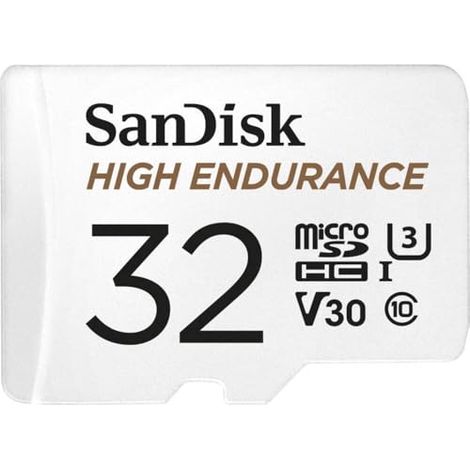 SanDisk High Endurance microSDHC 32 Go