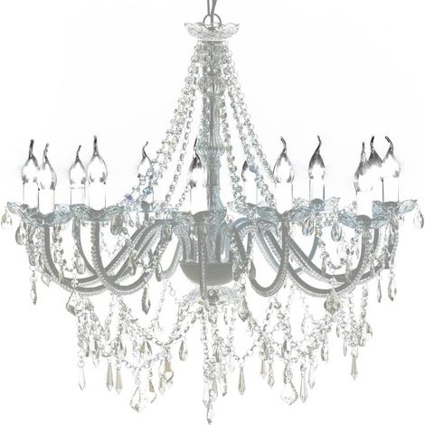 Vue d'ensemble du lustre baroque