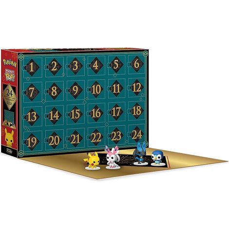 Calendrier de l'Avent 24 mini figurines vinyle Pocket Pop