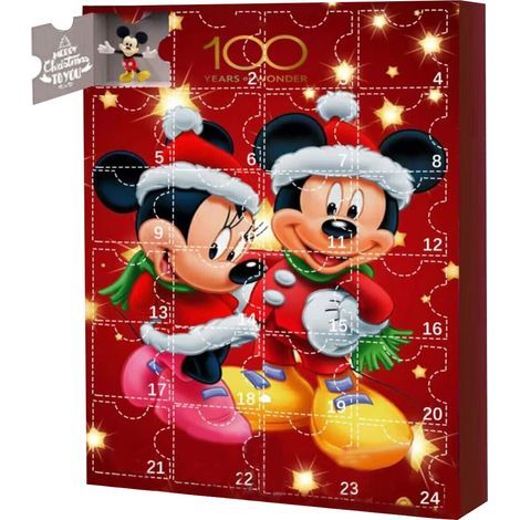 Calendrier de l'Avent 24 figurines à collectionner