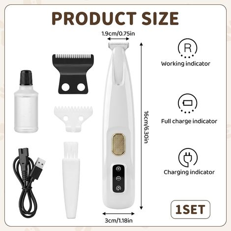 Tondeuse silencieuse pour chat et chien