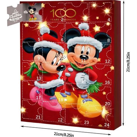 Coffret surprise figurines calendrier de l'Avent