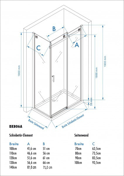 DX806A FLEX - Drawing