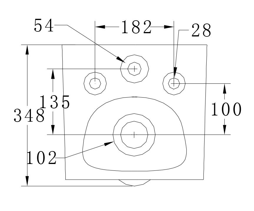 WC B-8030 - Zeichnung 1