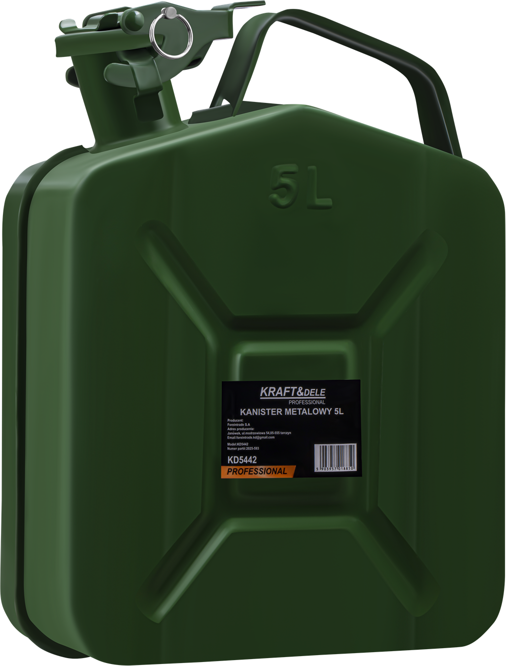 5L Metallkanister