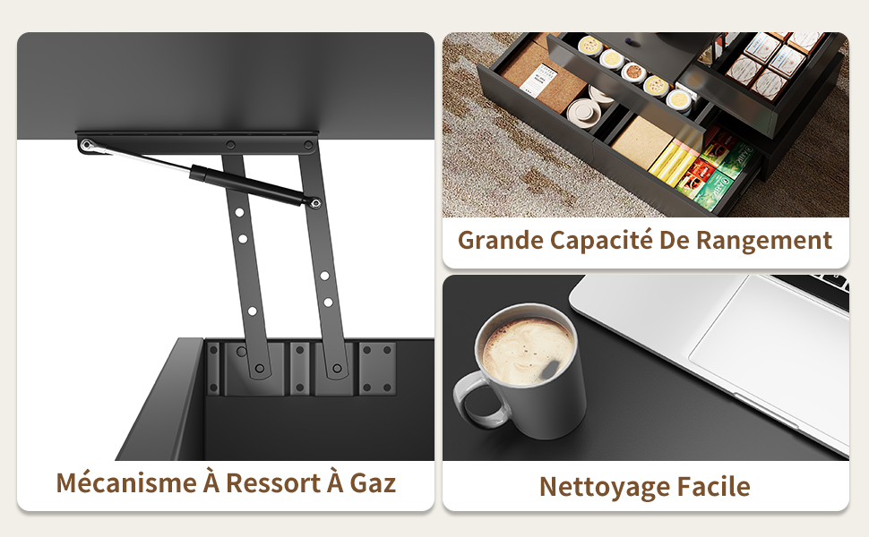 Mécanisme de levage métallique