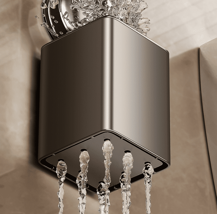 Scopino Bagno Wc Set Spazzola E Portaspazzola Per WC - In Acciaio Inox Bianco Opaco, Design Moderno, Facile Da Pulire Portaspazzola Acciaio Inox Opaco