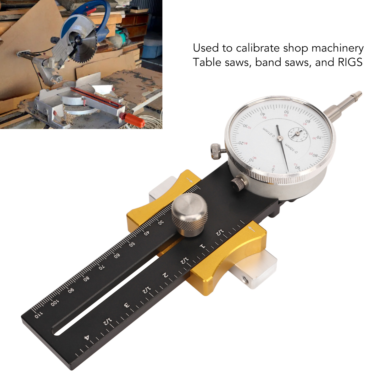 GROOFOO Table Saw Gauge Image 1