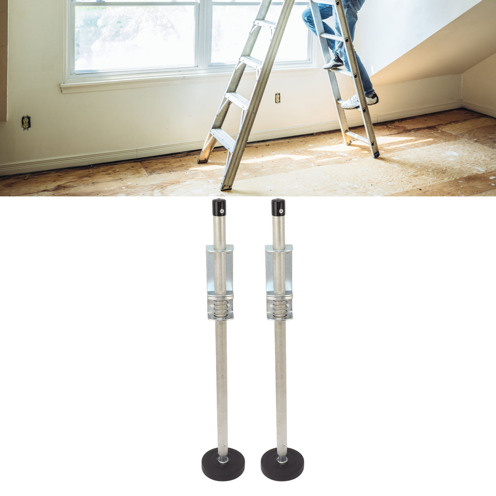 GROOFOO Adjustable Ladder Leveler