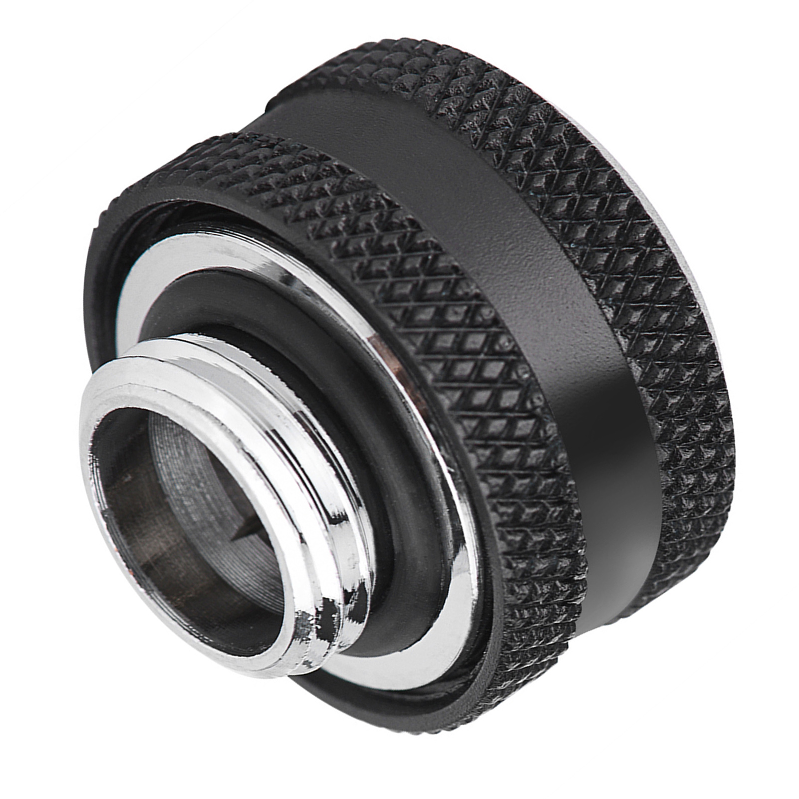 Raccordi A Compressione Per Tubo Rigido 16mm (OD) – 4 Pezzi Per Raffreddamento PC, Colore Bianco - 4