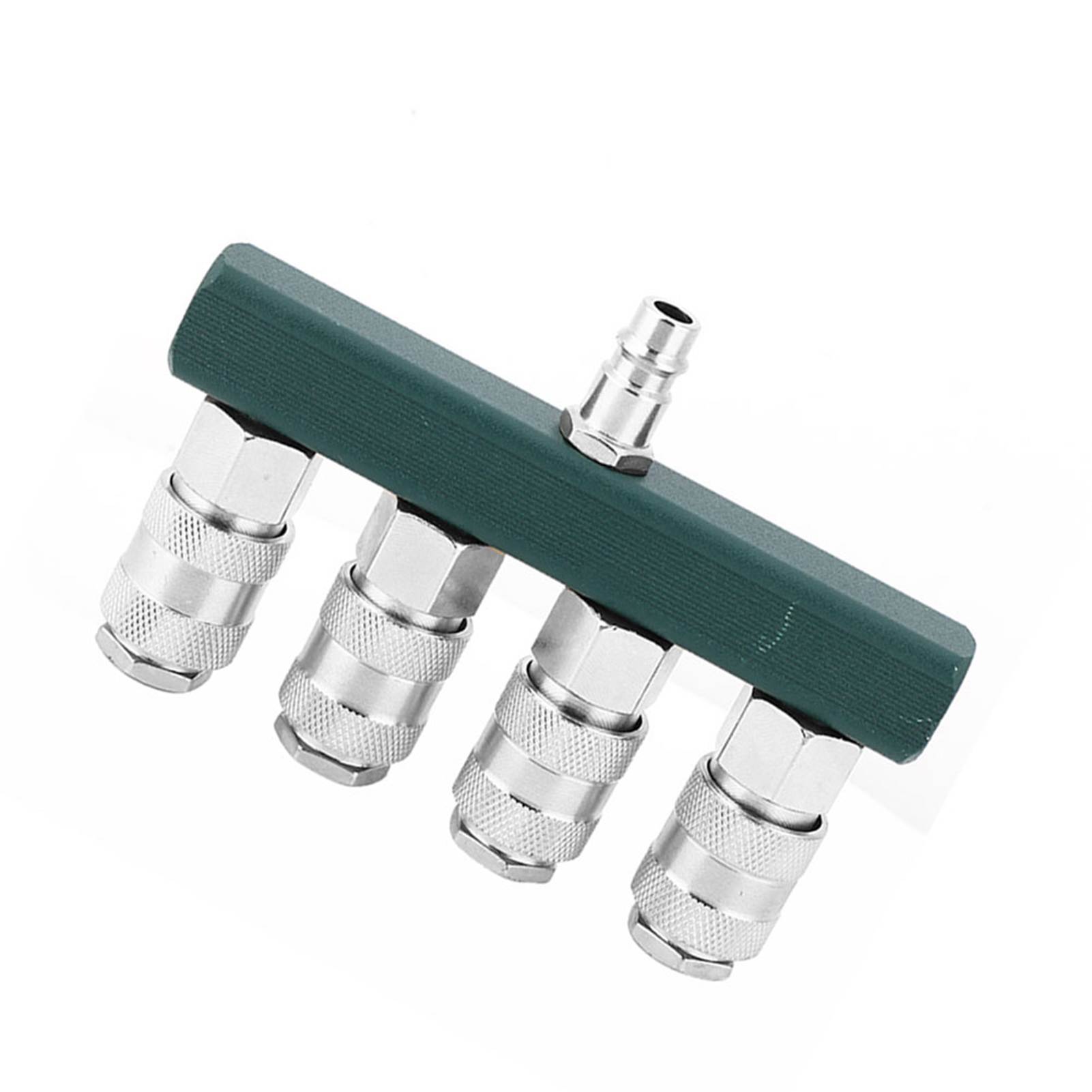 Kit Da 6 Tappi In Ottone 1/4 NPT Filetto Maschio - Testa Esagonale Per Chiusura Tubi - Raccordi SWZHAI Per Acqua, Gas, Olio - 6