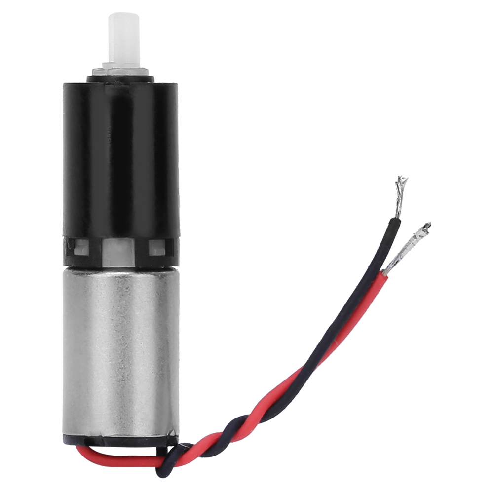 Moteur à Engrenages DC 6V, Couple élevé – Réduction 1:1000, Vitesses 10/15/20 Tr/min – Pour Robots, Modèles RC, Projets DIY