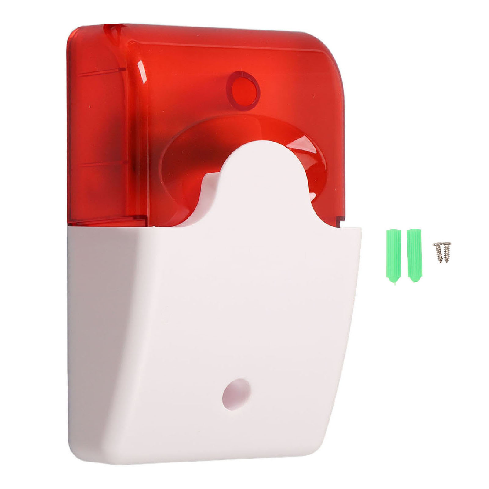 Finto Allarme Auto Solare Con LED Lampeggiante Rosso E Blu - Antifurto Simulato, Con Profumatore USB E Fragranza Colonia, 2 Pezzi - 6