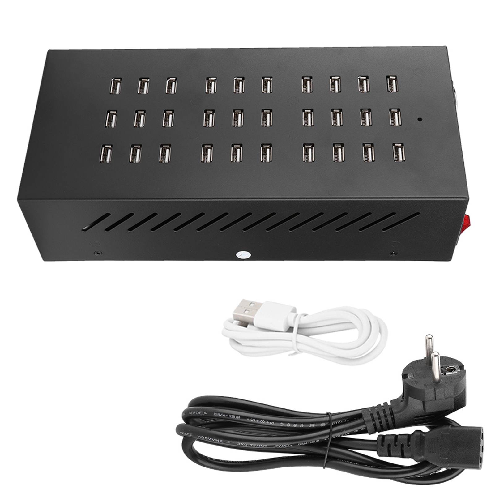 Fixation Antivol à Cable – Avec Adaptateur Mini · Adaptateur Mini · Noir-rouge