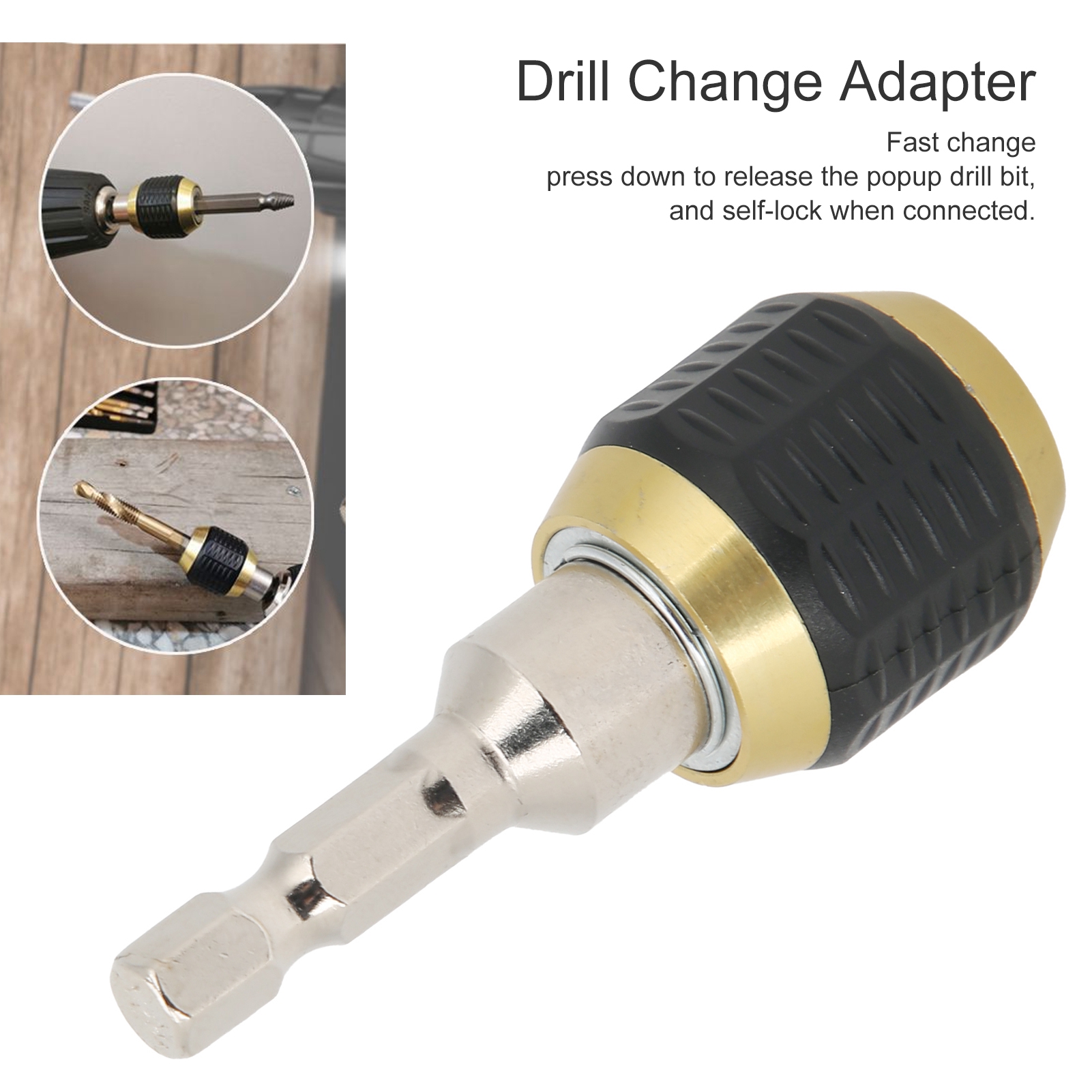 Prolunga Magnetica Per Trapano 60mm - 1/4" Cambio Rapido Per Avvitatori E Trapani - Foto 11