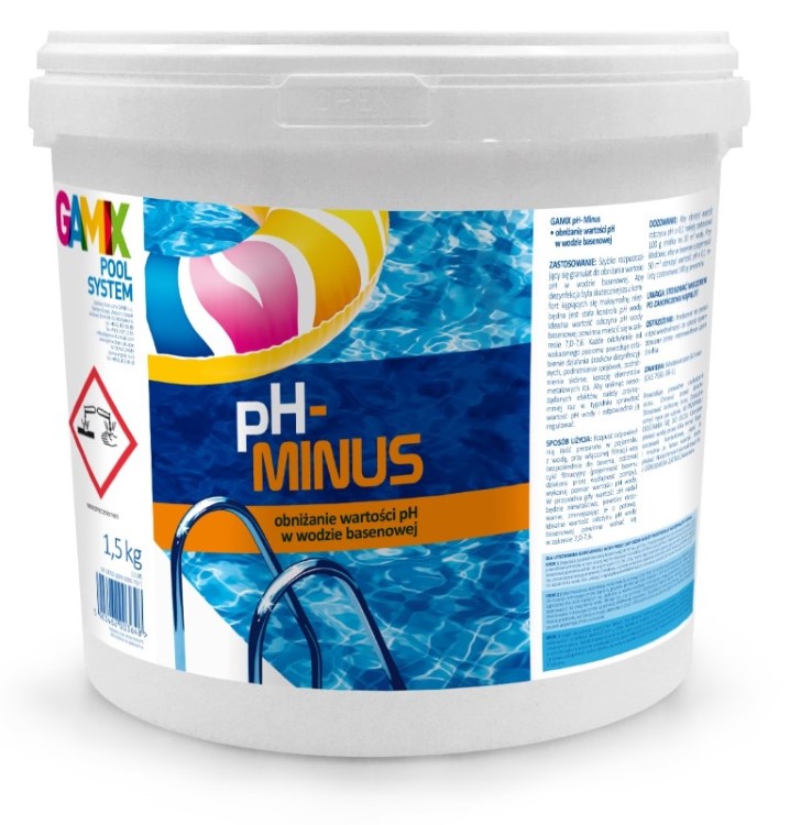 PH minus 4,5 KG środek obniża ph wody Gamix