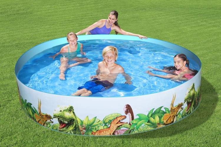Piscina Dinosaur Fill'N Fun Bestway