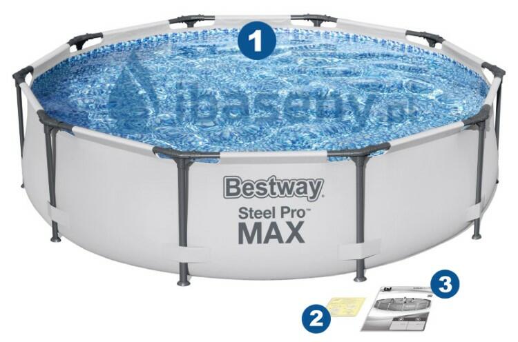 Zawartość zestawu 3w1 Bestway 56406