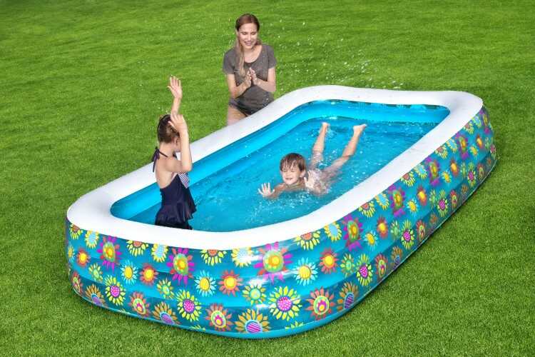 Piscine rectangulaire 305 x 183 x 56 cm 54121