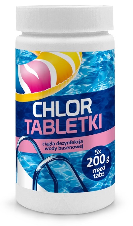 Chlor Long Tabs 200 G 1 KG Gamix