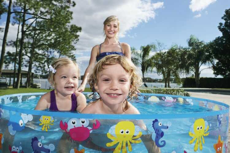 Piscina inflable Bestway 55029 Sparking Sea 122x25